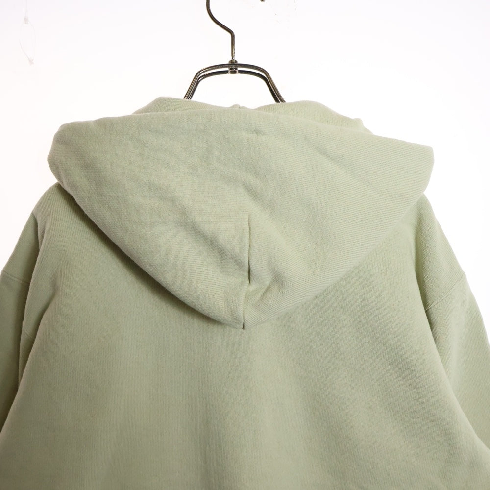AURALEE(オーラリー) ヘビーウェイト ジップアップ フーディパーカー A24SP05BU モスグリーン