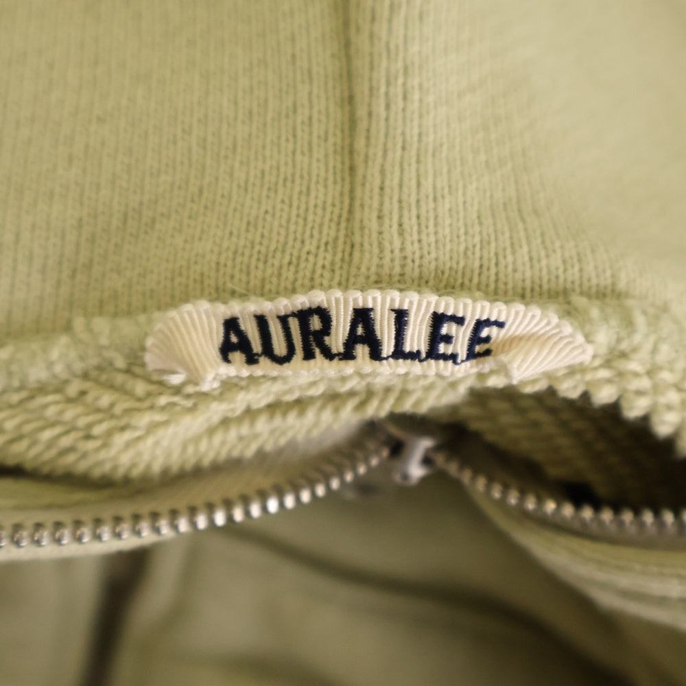AURALEE(オーラリー) ヘビーウェイト ジップアップ フーディパーカー