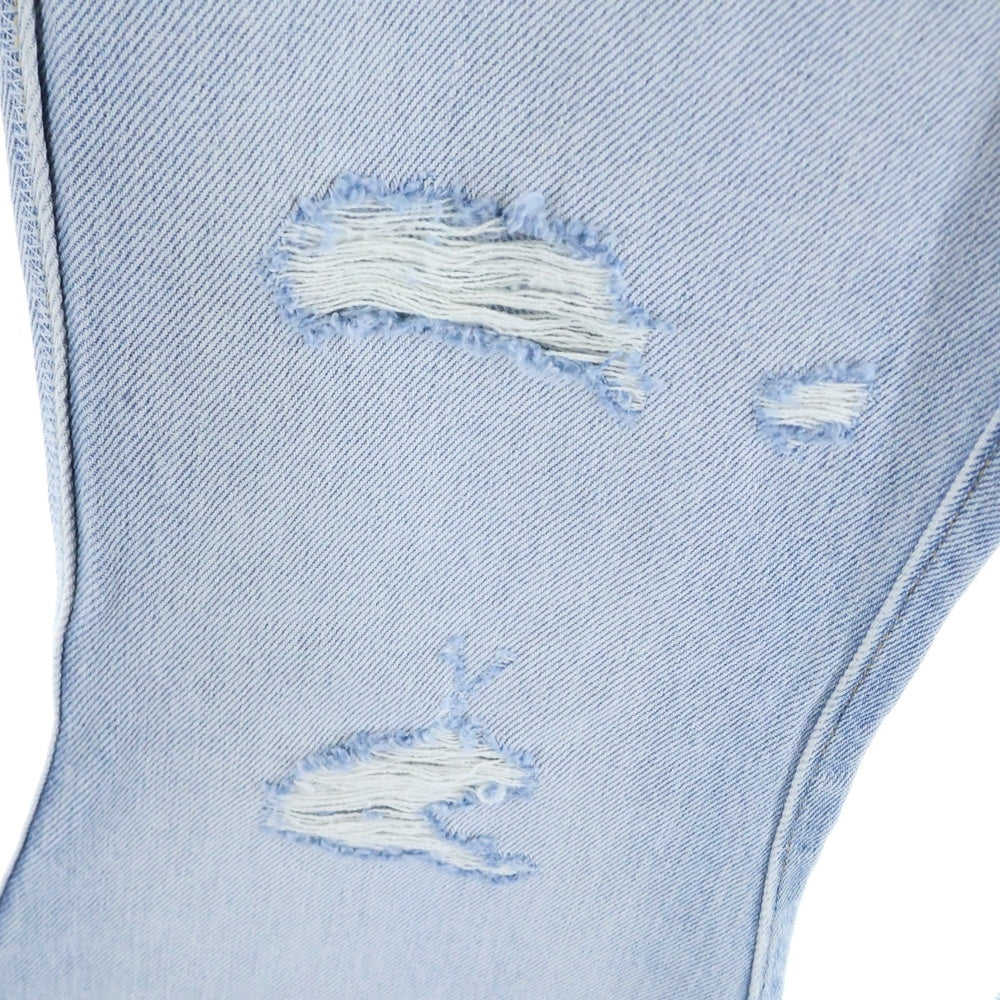 Levi's(リーバイス) ×ERL オーバーフレア カットオフデニムパンツ A54280001 インディゴ レディース