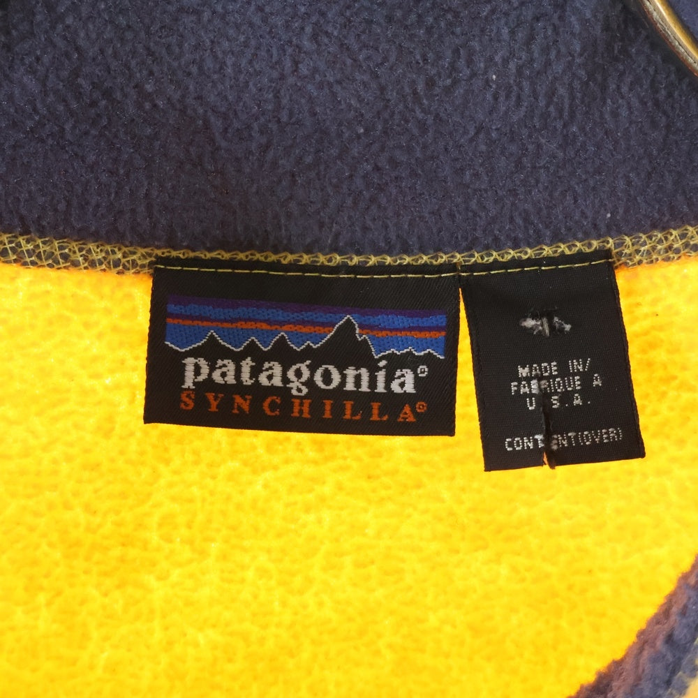 PATAGONIA(パタゴニア) 90s USA製 SYNCHILLA シンチラ フリース ベスト