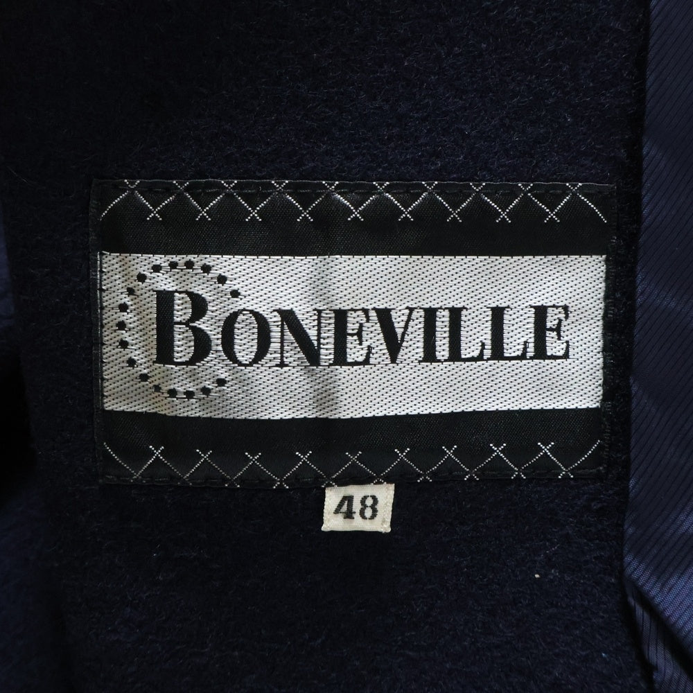 BONEVILLE(ボンネビル) オスティ期 90s 2B ウール テーラードジャケット ネイビー