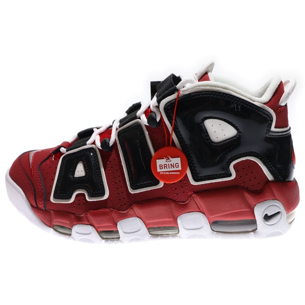 NIKE(ナイキ) AIR MORE UPTEMPO 96 921948-600 エアモアアップテンポ ハイカットスニーカー US8/26cm レッド/ブラック