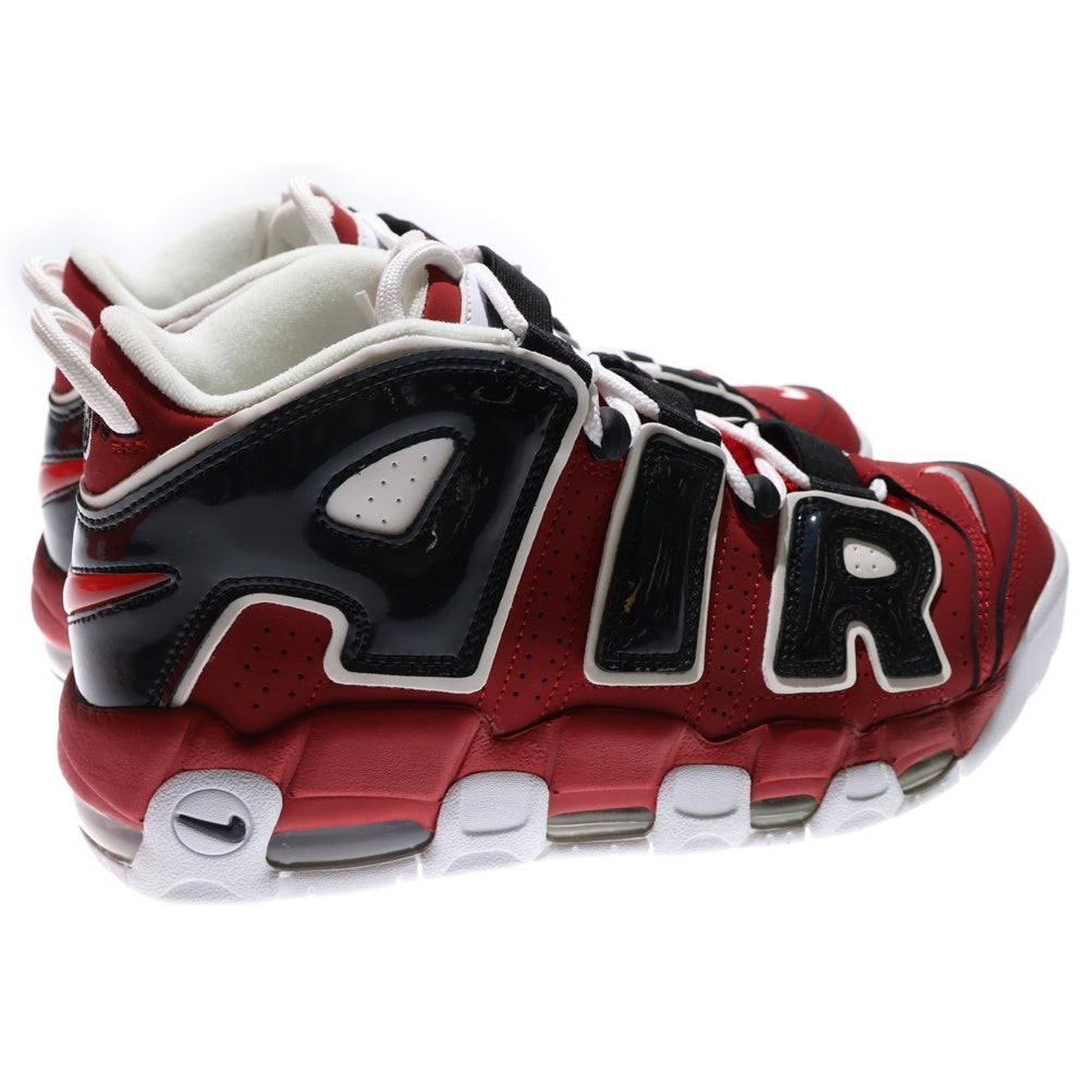 NIKE(ナイキ) AIR MORE UPTEMPO 96 921948-600 エアモアアップテンポ ハイカットスニーカー US8/26cm レッド/ブラック