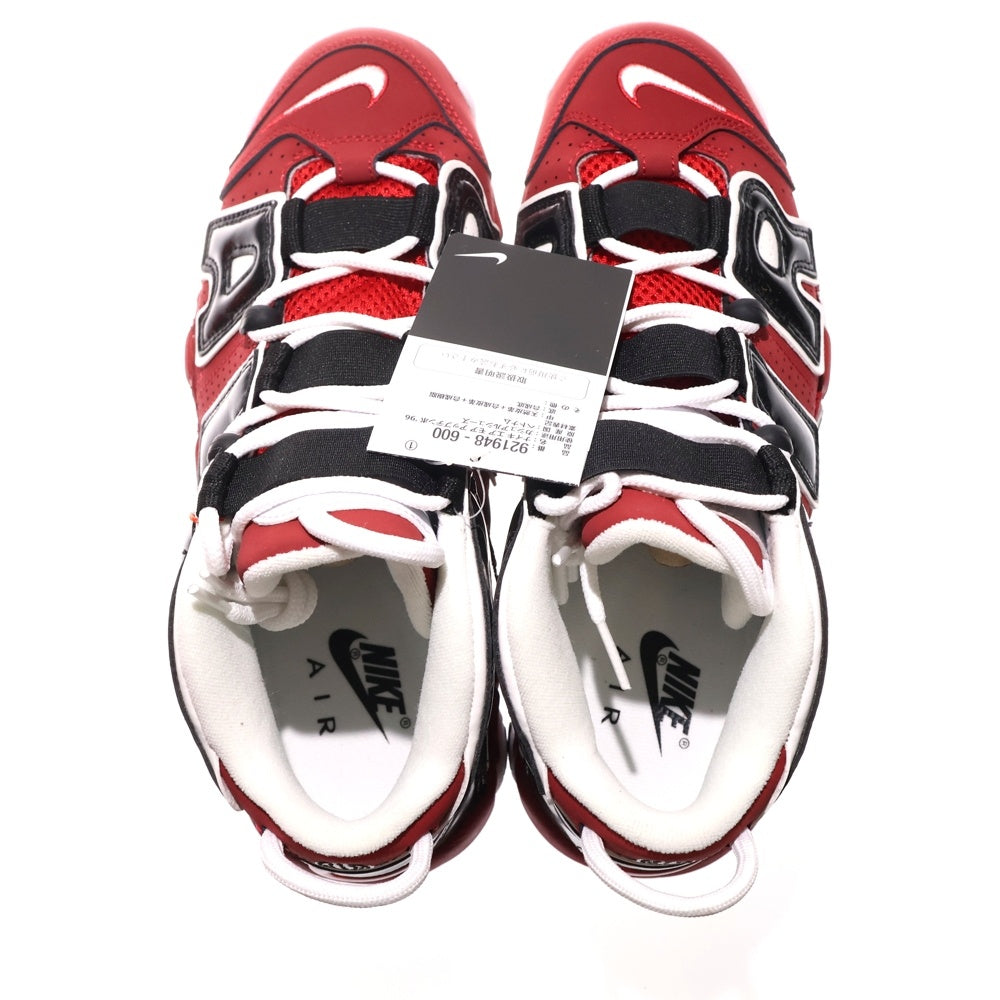 NIKE(ナイキ) AIR MORE UPTEMPO 96 921948-600 エアモアアップテンポ ハイカットスニーカー US8/26cm レッド/ブラック