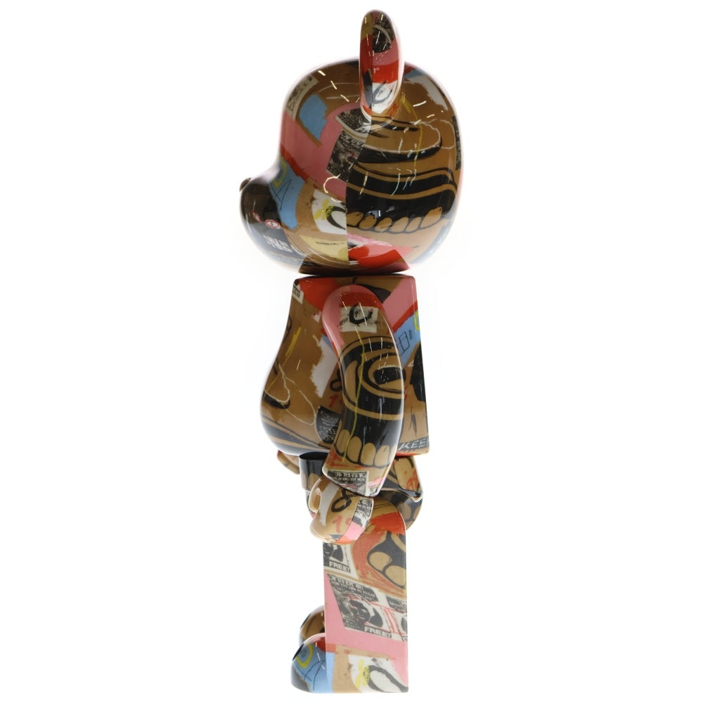 BE@RBRICK(ベアブリック) Andy Warhol × JEAN-MICHEL BASQUIAT #2 400% ベアブリック 人形 マルチ