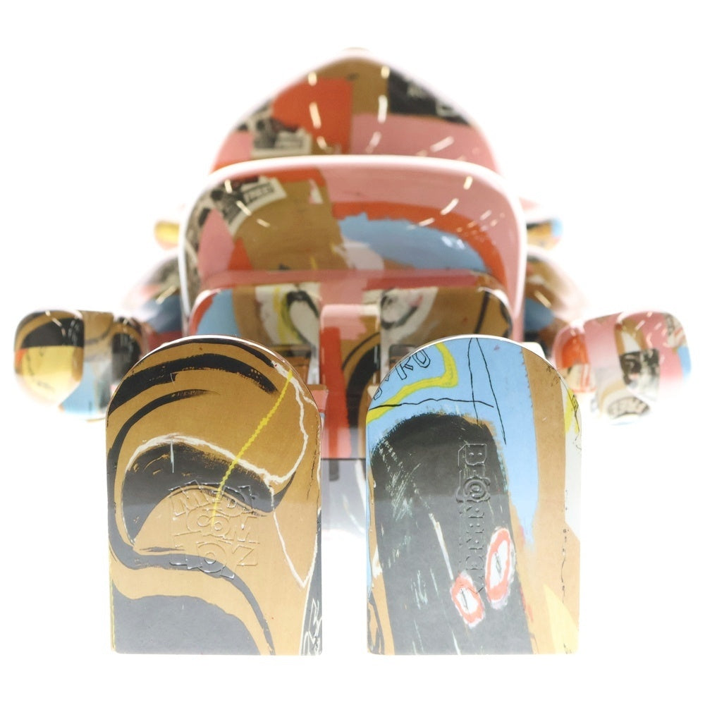 BE@RBRICK(ベアブリック) Andy Warhol × JEAN-MICHEL BASQUIAT #2 1000% ベアブリック 人形 マルチ