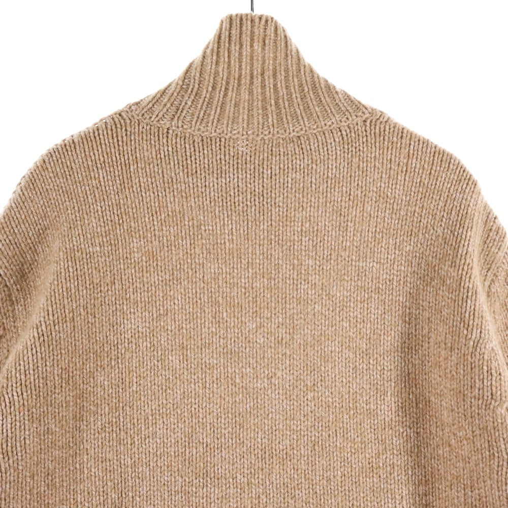 AURALEE(オーラリー) 20AW CAMEL WOOL MIX KNIT TURTLE NECK PULLOVER