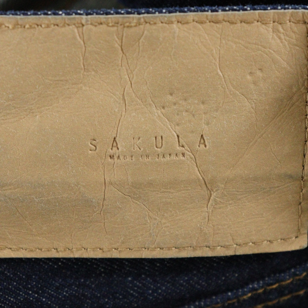 NO BRAND(ノーブランド) SAKULA ネイビー デニム レディース