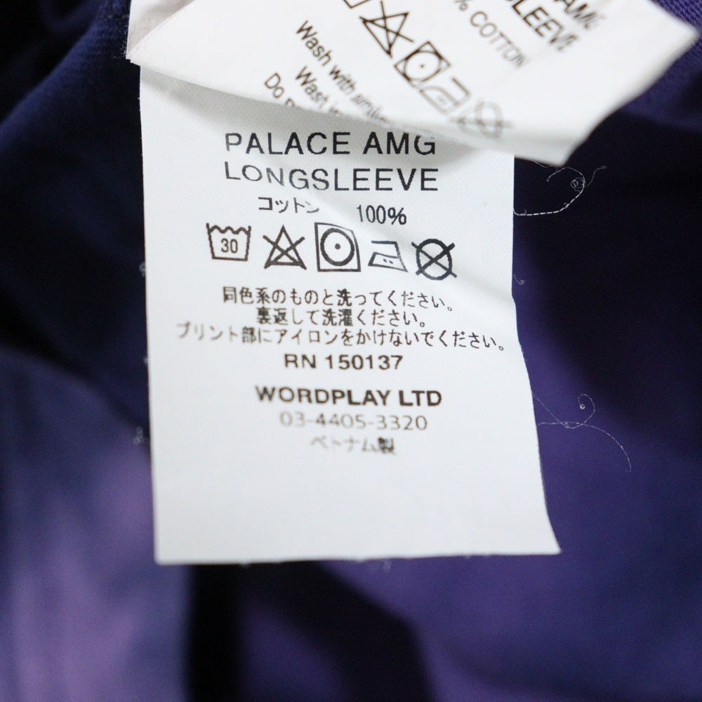 Palace Skateboards(パレススケートボーズ) Skateboards スケートボーズ ロゴプリント ロングスリーブTシャツ パープル