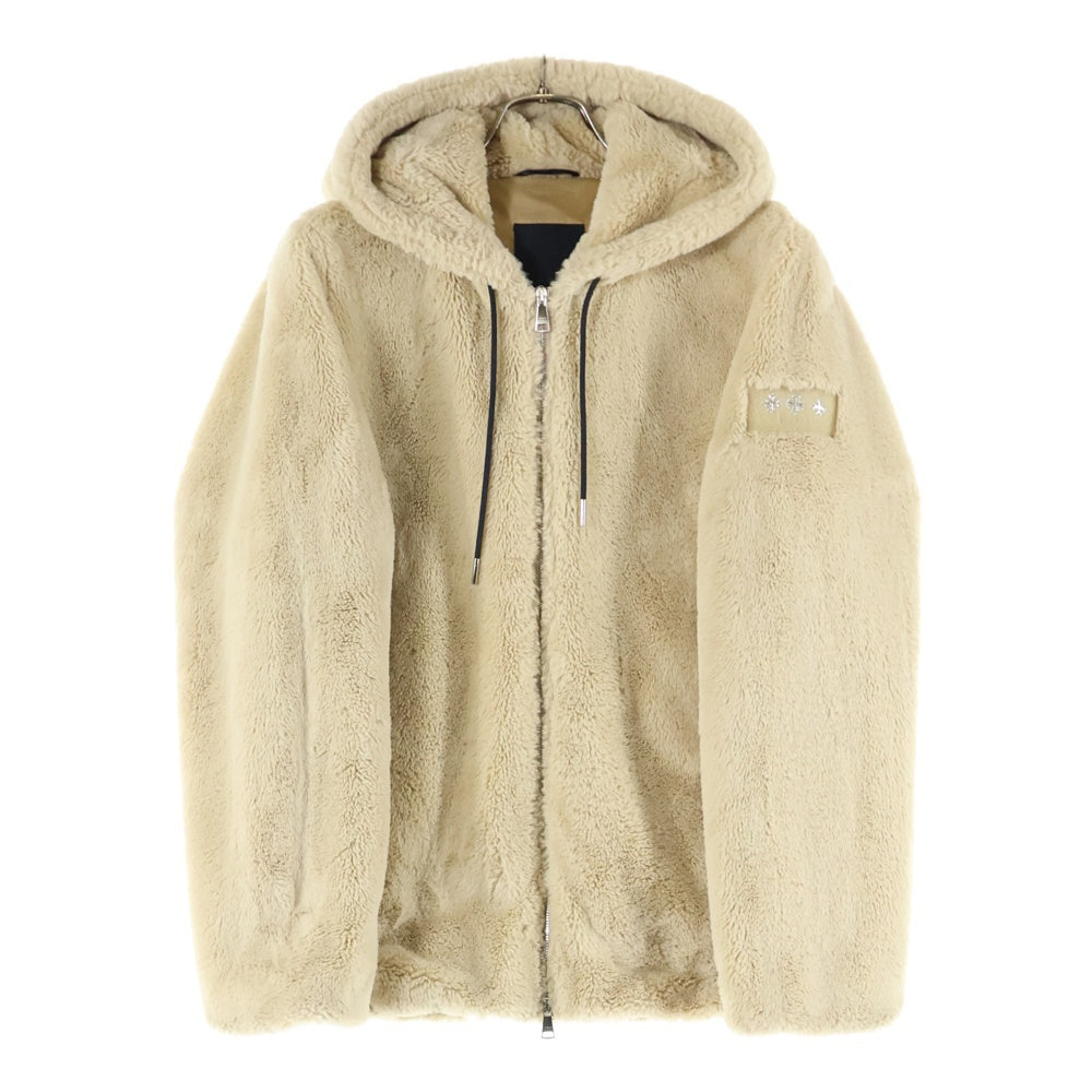 TATRAS(タトラス) 22AW BOMOS ボモス フード ボア ブルゾン ジャケット ベージュ MTAT22A4858-L