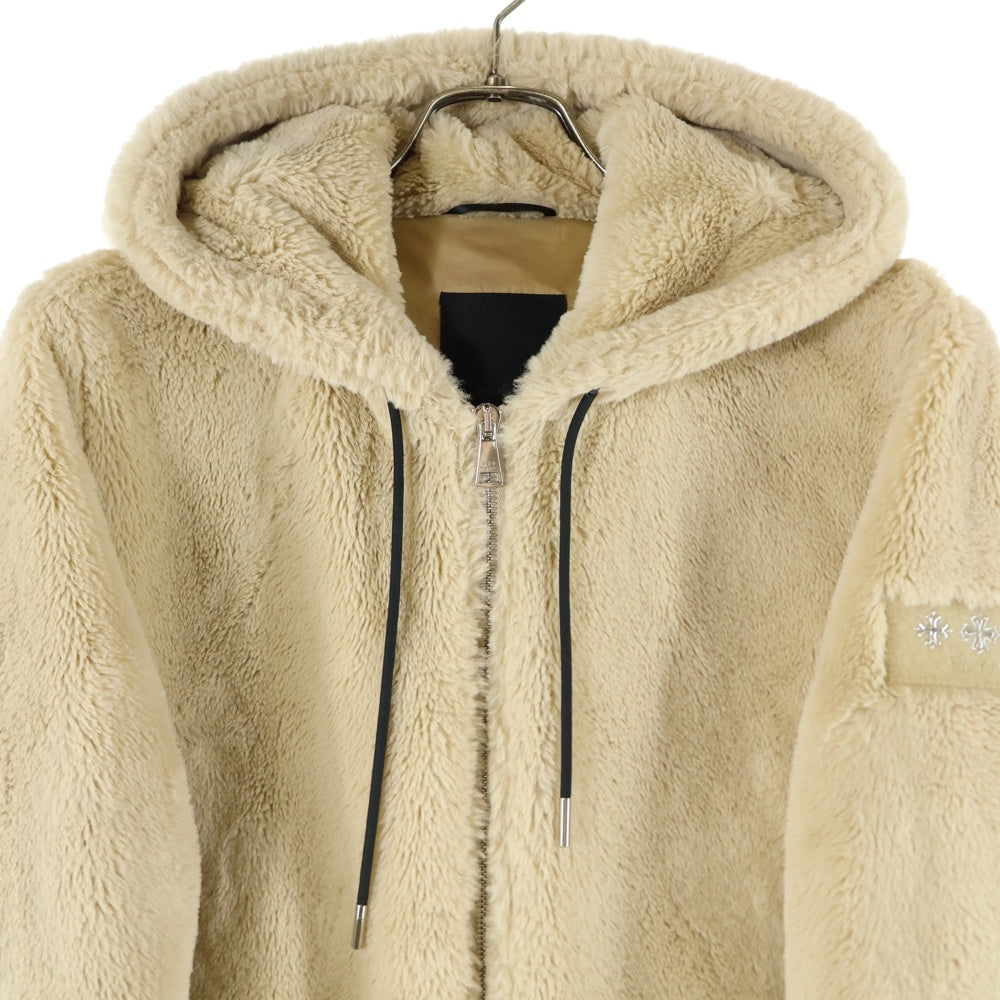 TATRAS(タトラス) 22AW BOMOS ボモス フード ボア ブルゾン ジャケット ベージュ MTAT22A4858-L