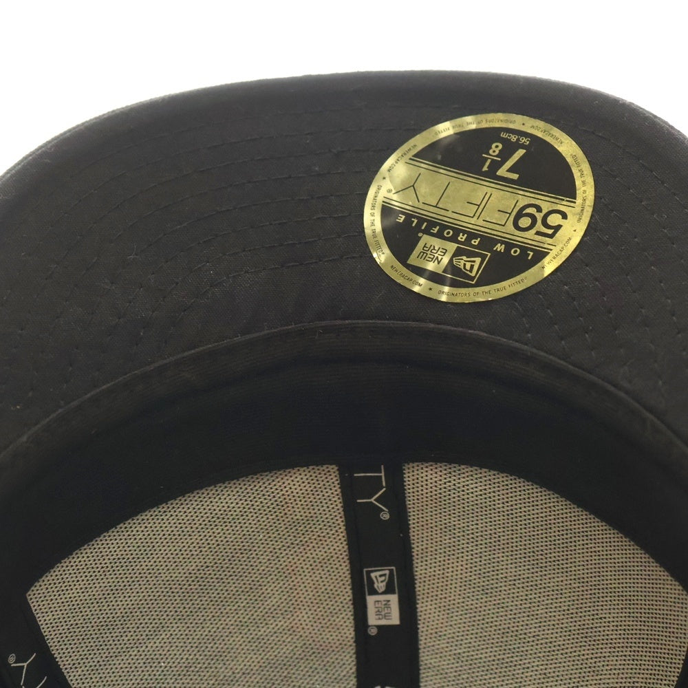 NEW ERA(ニューエラ) 59FIFTY サンフランシスコ ジャイアンツ 6パネルベースボールキャップ 帽子 ブラック