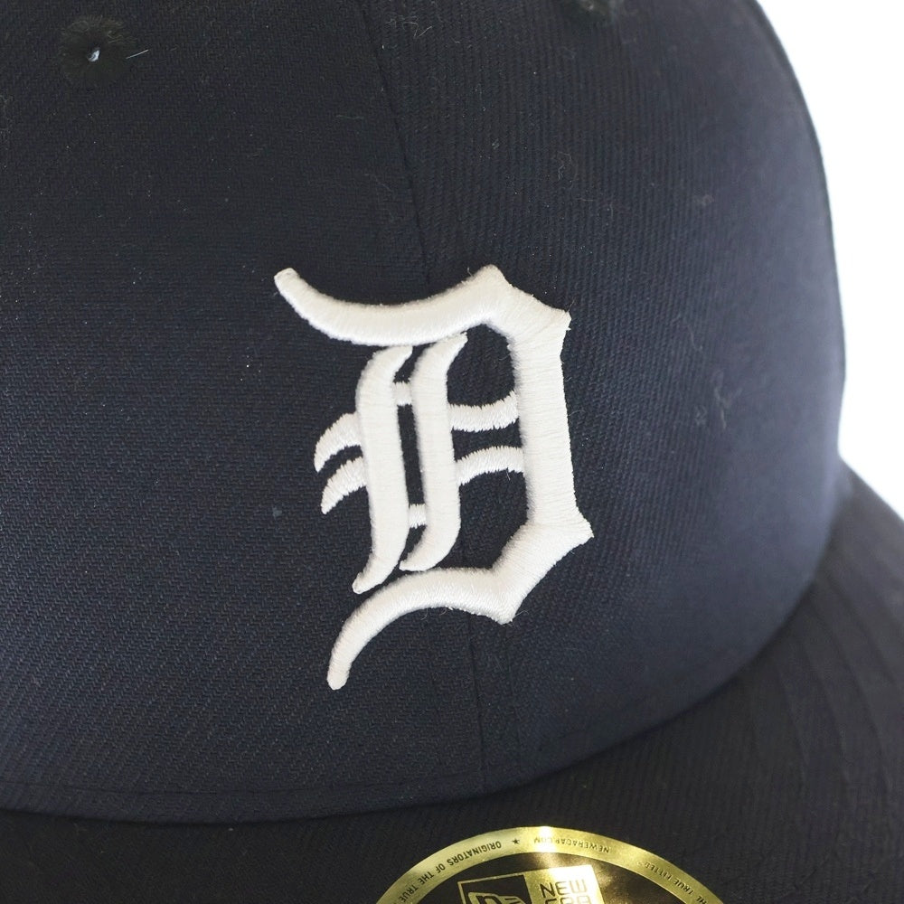 NEW ERA(ニューエラ) 59FIFTY デストロイ タイガー 6パネルベースボールキャップ 帽子 ネイビー
