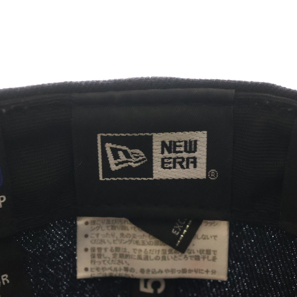 NEW ERA(ニューエラ) 59FIFTY デストロイ タイガー 6パネルベースボールキャップ 帽子 ネイビー