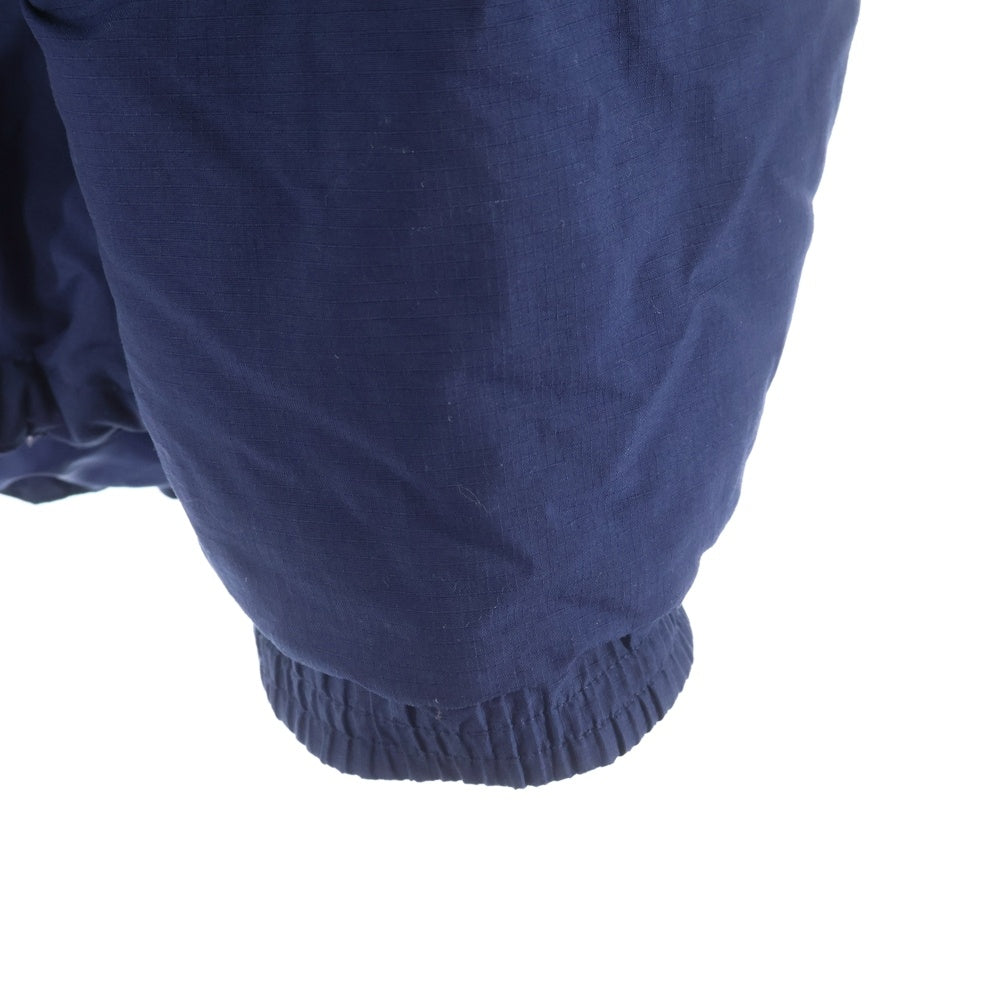 NIKE(ナイキ) 90s-00s 銀タグ リップストップ スウォッシュ PUFFY DOWN JACKET ダウンジャケット ネイビー