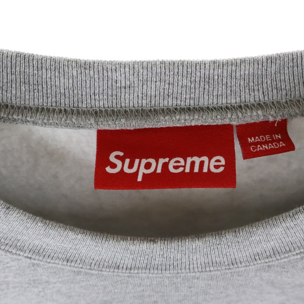 SUPREME(シュプリーム) 24AW Small Box Logo Sweatshirt スモールボックスロゴ スウェットトレーナー グレー