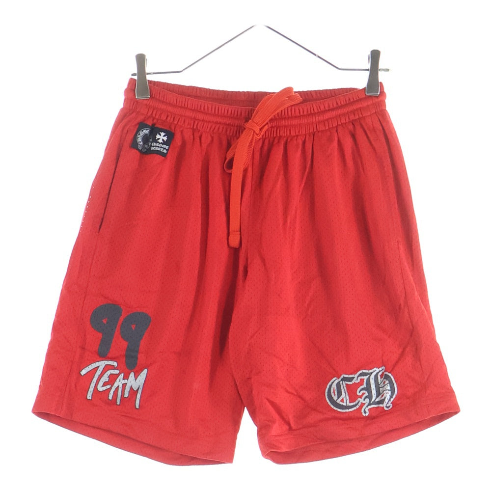 CHROME HEARTS(クロムハーツ) MATTY BOY PRO FORM TEAM MESH VARSITY SHORTS プリントメッシュハーフパンツ
