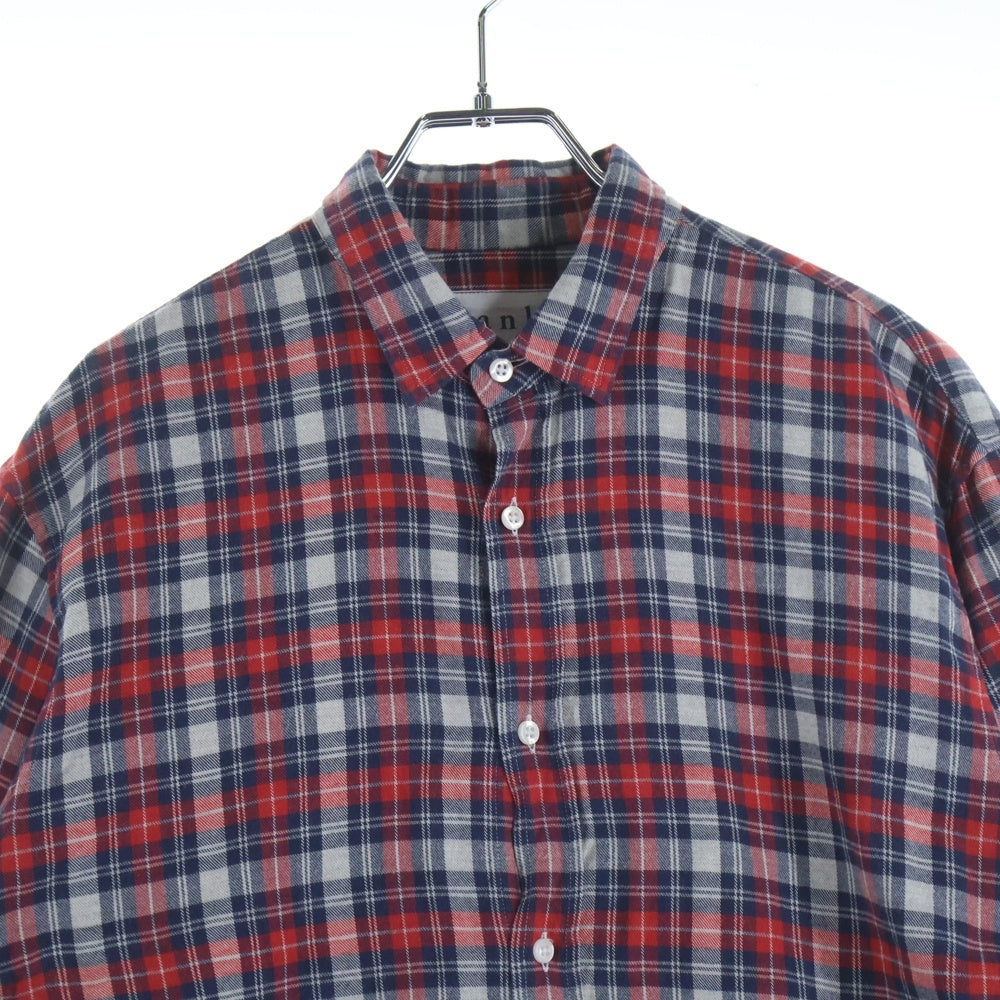 Frank&Eileen(フランクアンドアイリーン) EILEEN エイリーン チェックロングスリーブシャツ レッド 2820700013