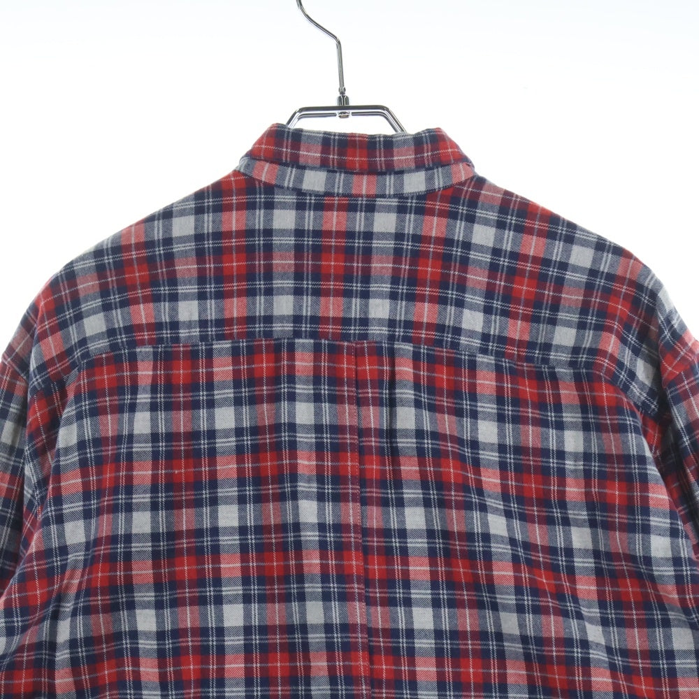 Frank&Eileen(フランクアンドアイリーン) EILEEN エイリーン チェックロングスリーブシャツ レッド 2820700013