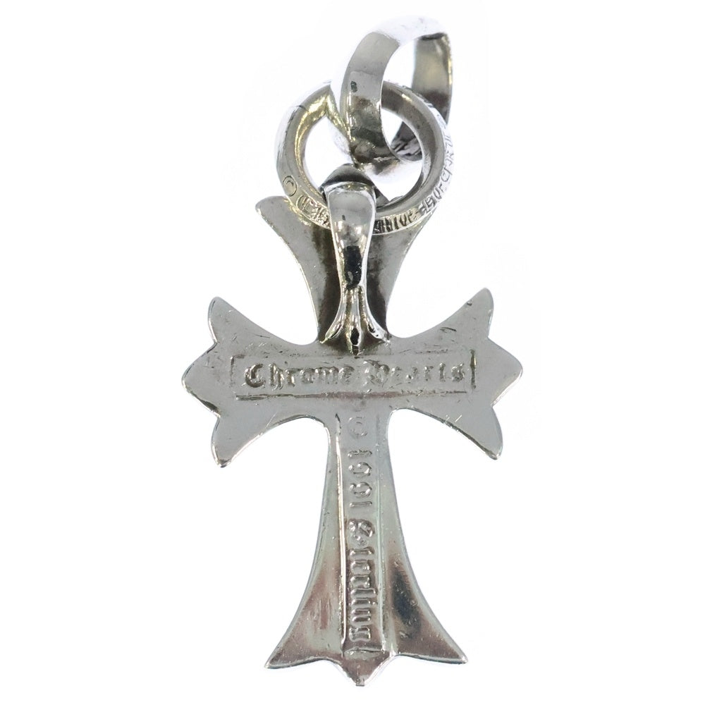 CHROME HEARTS(クロムハーツ) CH CRS SML W/BALE Wベイル スモールCHクロス ペンダントトップ シルバー BCA218