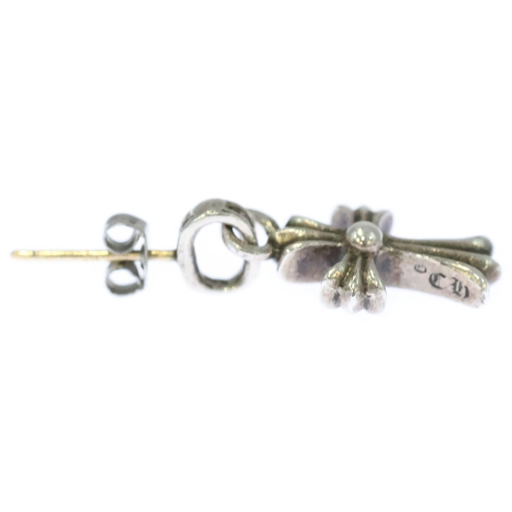 CHROME HEARTS(クロムハーツ) BBY F PPRCHN ベイビーファットクロス ドロップピアス シルバー BCA090