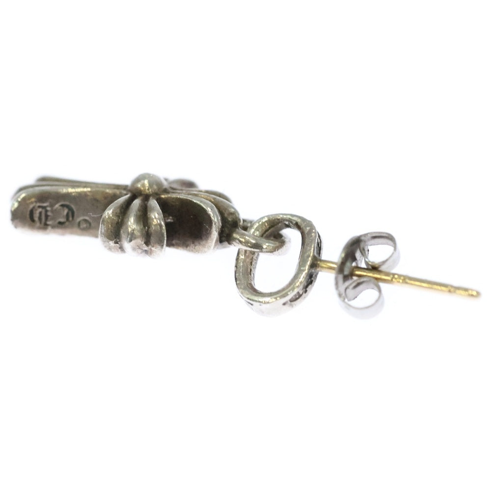 CHROME HEARTS(クロムハーツ) BBY F PPRCHN ベイビーファットクロス ドロップピアス シルバー BCA090