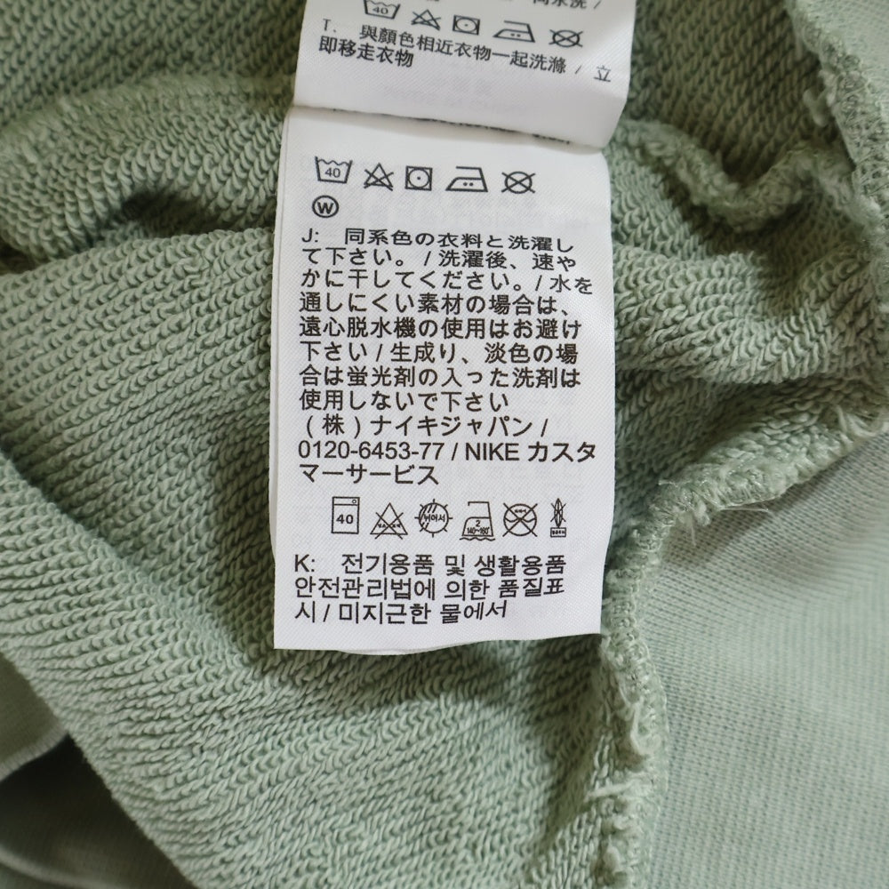NIKE(ナイキ) クラブ フリース オーバーサイズド 長袖 フレンチテリー クルースウェット HJ1820-370 グリーン L