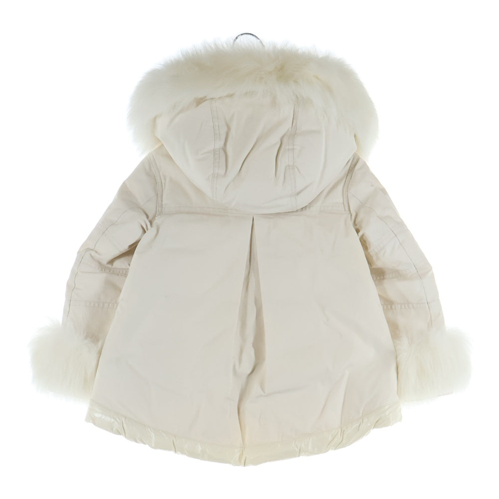 MONCLER★SEBINIERE★ホワイトダウンジャケットファー欠品 MONCLER☆SEBINIERE☆ホワイトダウンジャケットファー欠品 MONCLER