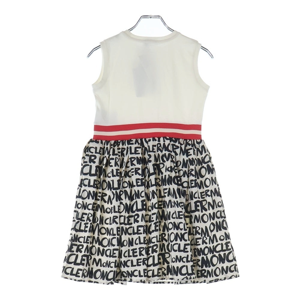 MONCLER(モンクレール) 総柄 ノースリーブ ワンピース キッズ