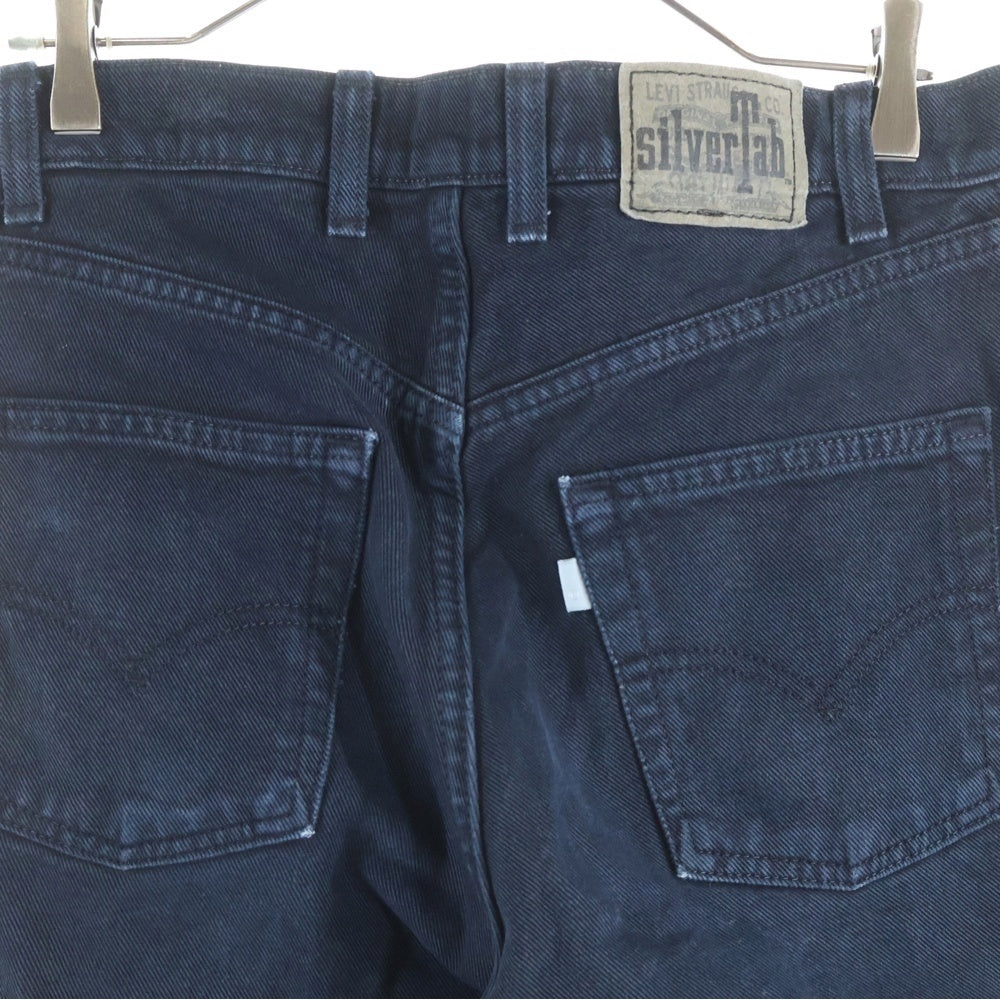 Levi's(リーバイス) 90s Silver Tab シルバータブ BAGGY 後染め ワンタック ワイドデニムパンツ ブラック