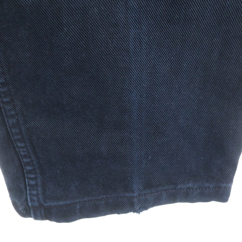 Levi's(リーバイス) 90s Silver Tab シルバータブ BAGGY 後染め ワンタック ワイドデニムパンツ ブラック