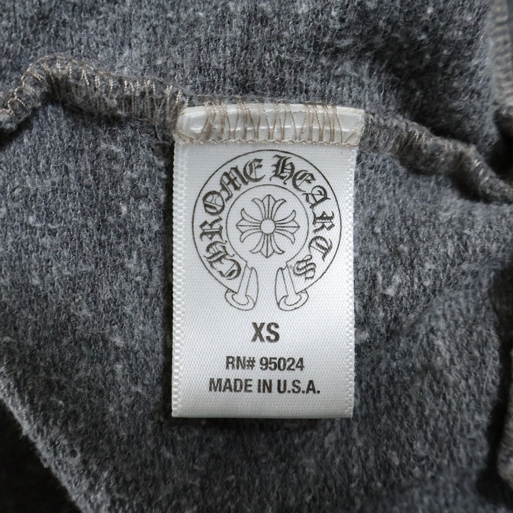 CHROME HEARTS(クロムハーツ) OLD SWTSHRT HD LIPS TONGUE ZIP ホース