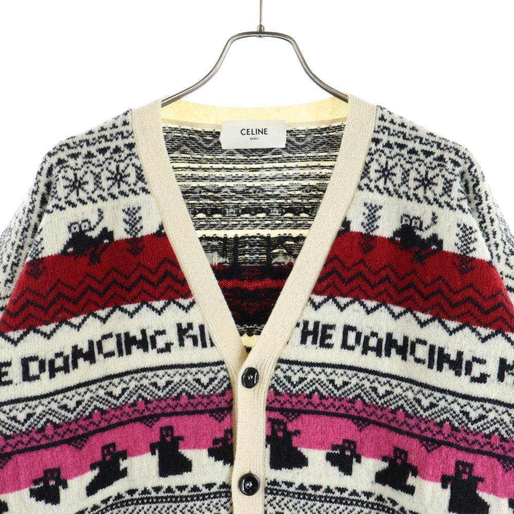 CELINE(セリーヌ) 21SS THE DANCING KID 総柄ウールジャガードルーズ