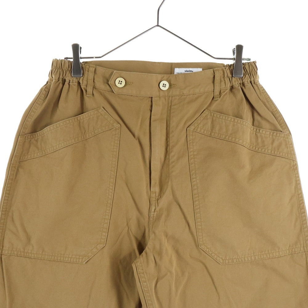 VISVIM(ヴィスヴィム) CARROL PANTS ワークパンツ ブラウン 0124205008013