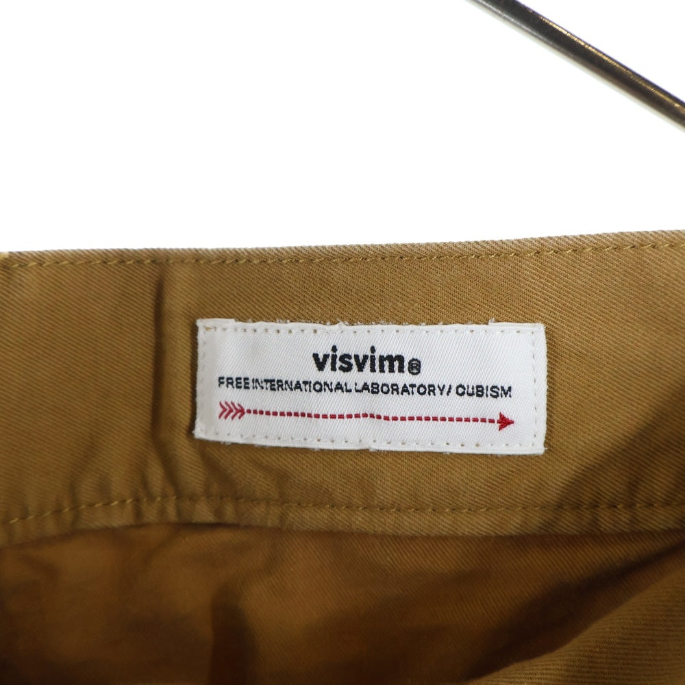 VISVIM(ヴィスヴィム) CARROL PANTS ワークパンツ ブラウン 0124205008013