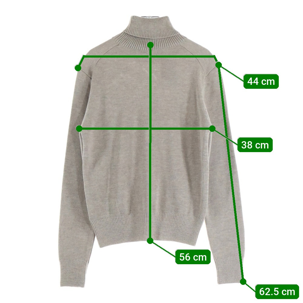 ami paris(アミパリス) ハートロゴ刺繍 タートルネックニットセーター