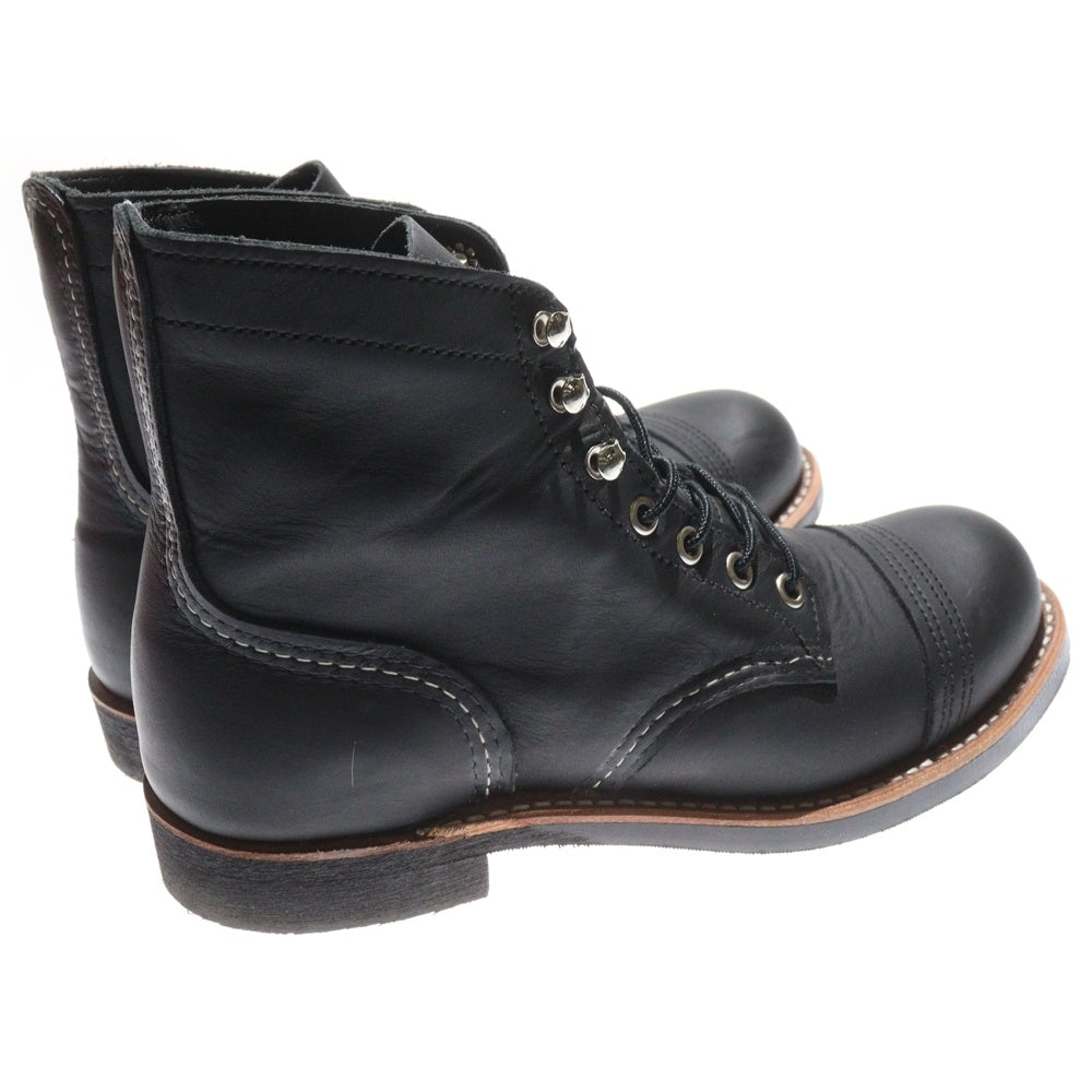 RED WING(レッド ウイング) IRON RANGER アイアンレンジャー レースアップブーツ ブラック 8084