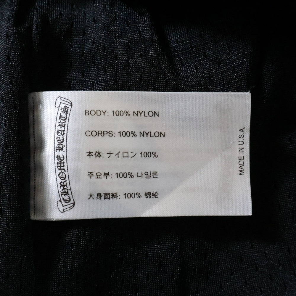 CHROME HEARTS(クロムハーツ) MESH VARSITY SHORTS CHプリントメッシュハーフパンツ ブラック