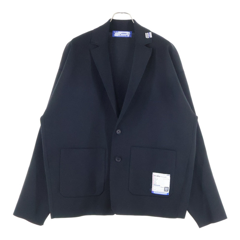 MIHARA YASUHIRO(ミハラヤスヒロ) 24AW MILAN RIB JACKET ミラノリブ テーラードジャケット I13JK024 ブラック