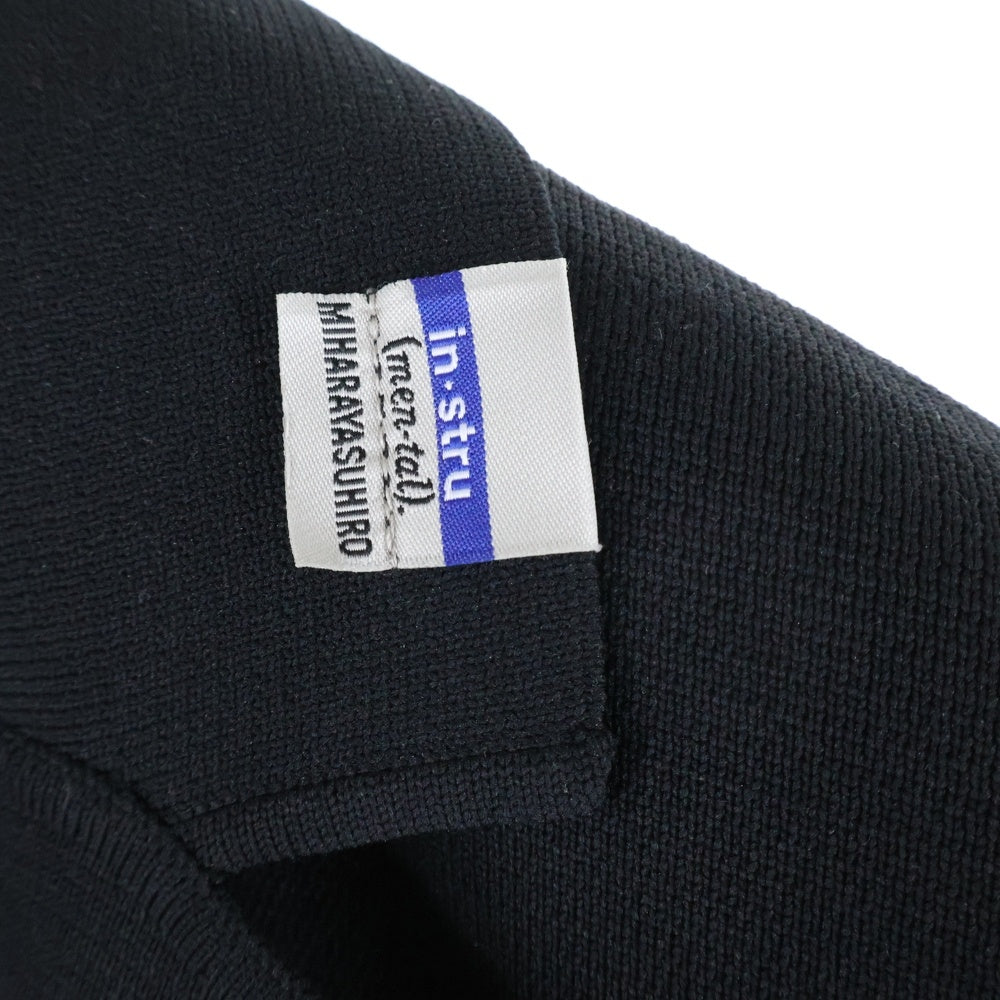 MIHARA YASUHIRO(ミハラヤスヒロ) 24AW MILAN RIB JACKET ミラノリブ テーラードジャケット I13JK024 ブラック