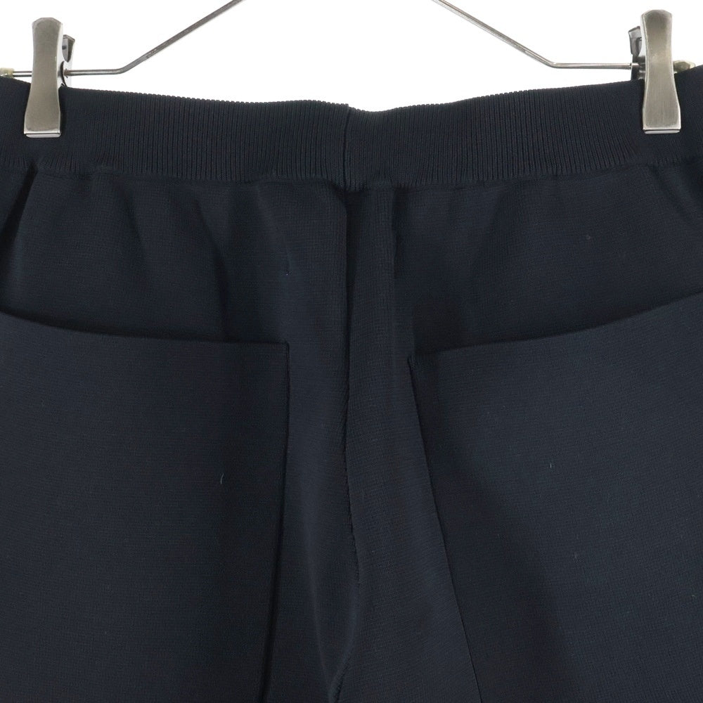MIHARA YASUHIRO(ミハラヤスヒロ) 24AW MILAN RIB EASY PANTS ミラノリブイージーパンツ I13PT025 ブラック
