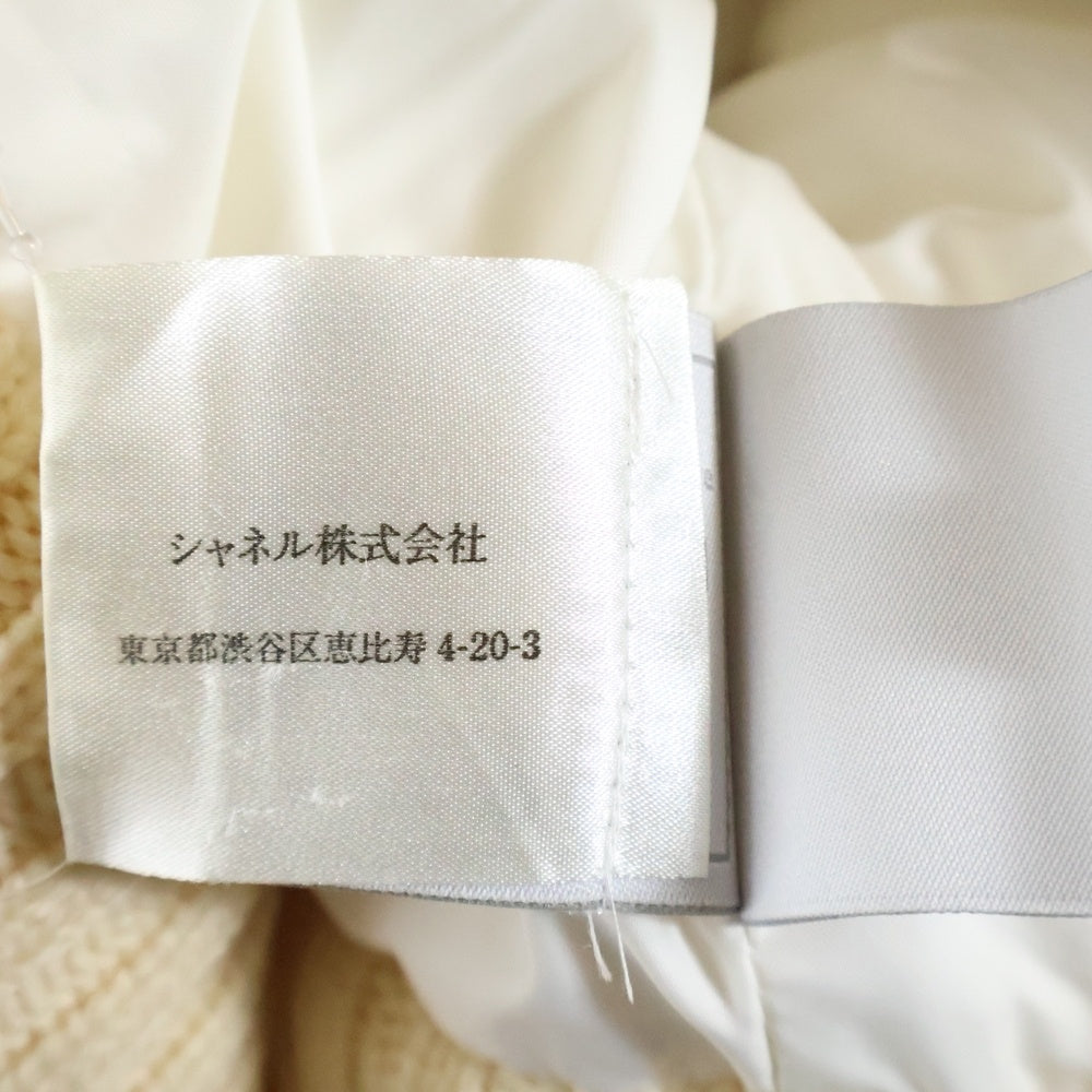 CHANEL(シャネル) 00AW 2WAY スポーツライン ココマーク 中綿ジャケット アイボリー P16398W02678 レディース