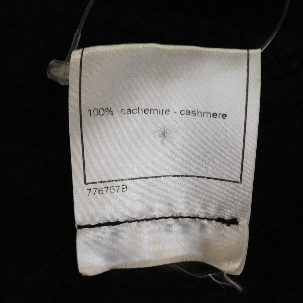 CHANEL(シャネル) 07AW フリンジ付き カシミヤニットカーディガン ブラック P31825K00556 ブラック レディース