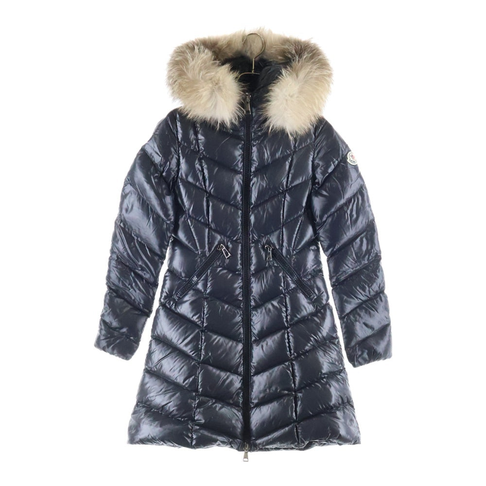 MONCLER(モンクレール) FULMARUS フルマラス ファー付き ダウンジャケット ブラック レディース E20934986325 C0065