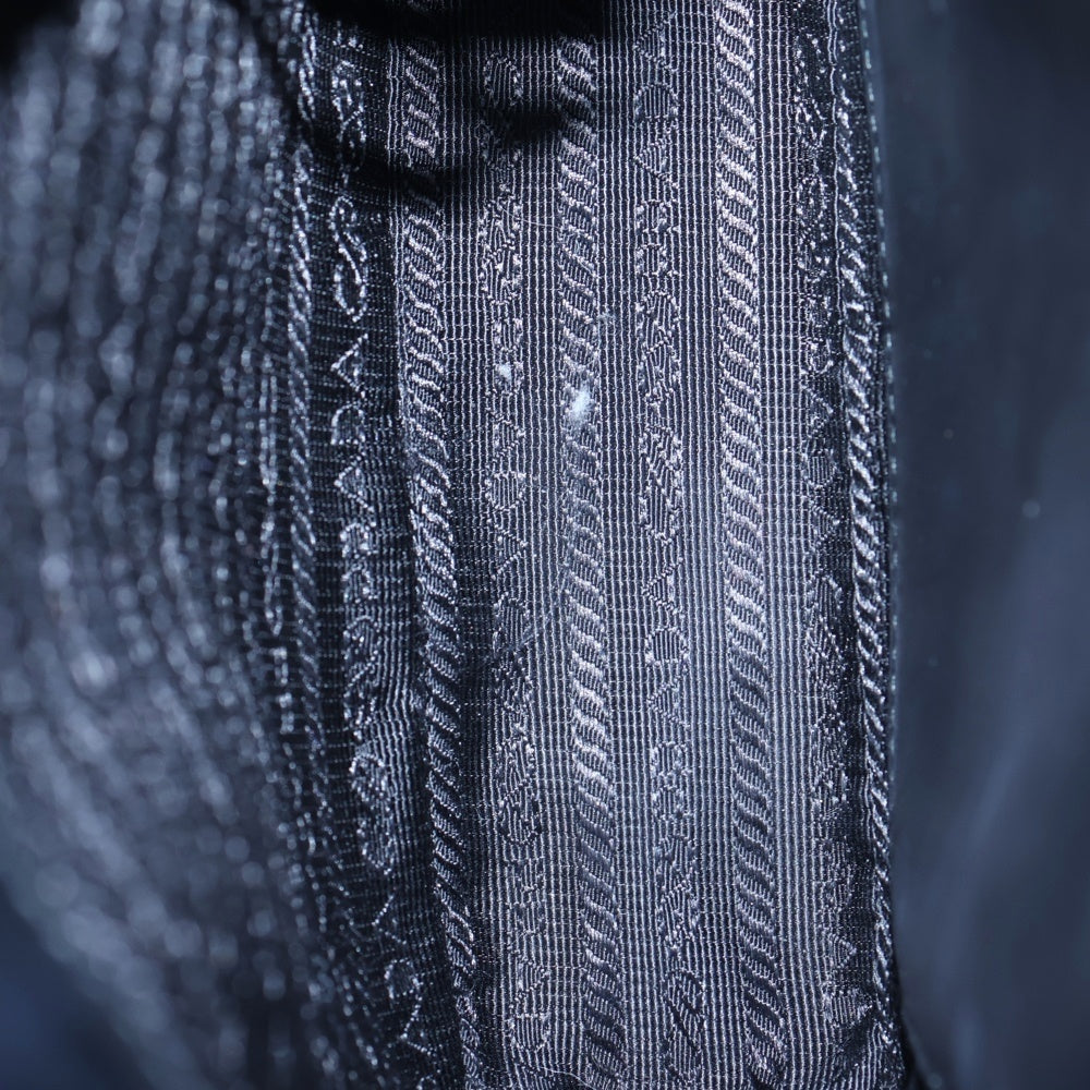 PRADA(プラダ) 2WAY ブラッシュドレザー ハンドバッグ ショルダーバッグ 1BA331 ブラック レディース