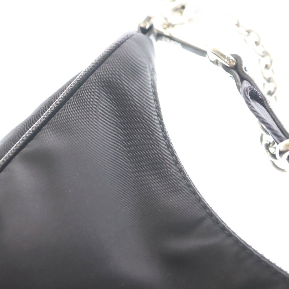 PRADA(プラダ) Re-Edition 2005 Re-Nylon 1BH204 リエディション リナイロン テスートサフィアーノ ブラック ハンドバッグ