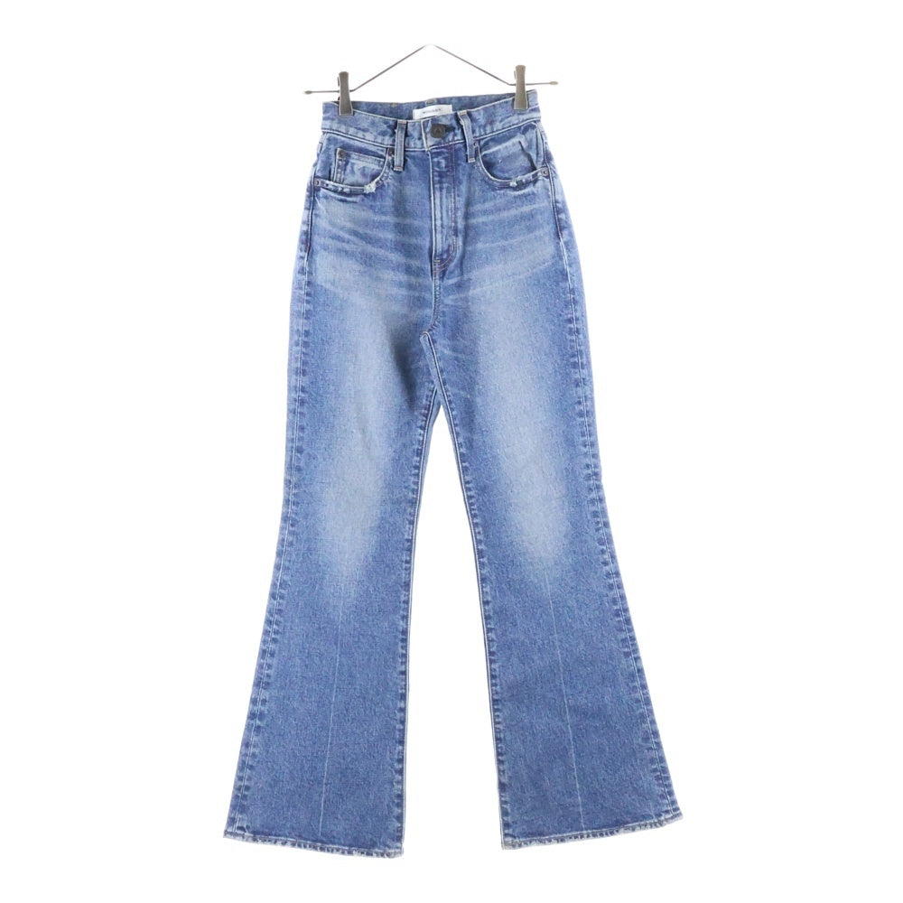 MOUSSY(マウジー) フレアデニムパンツ インディゴ レディース 010DAA12-1800-1