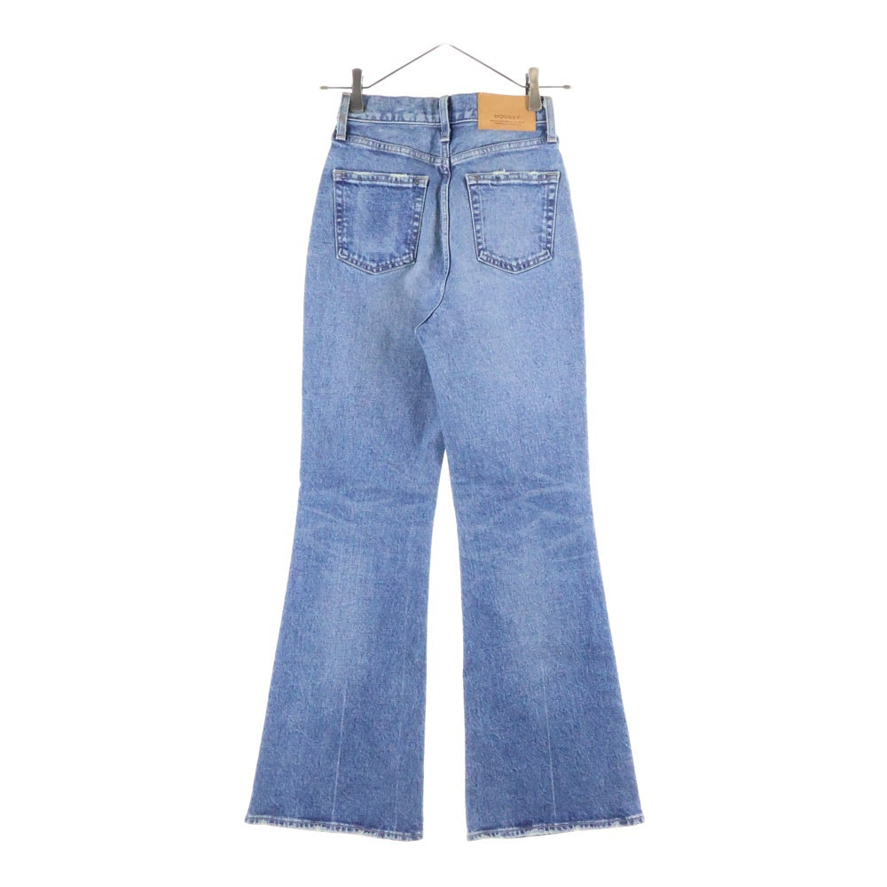 MOUSSY(マウジー) フレアデニムパンツ インディゴ レディース 010DAA12-1800-1