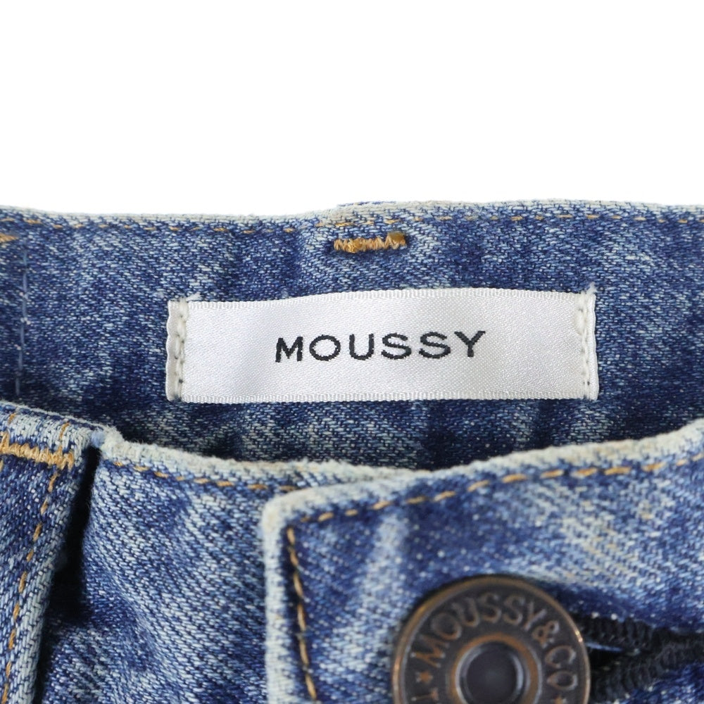 MOUSSY(マウジー) フレアデニムパンツ インディゴ レディース 010DAA12-1800-1