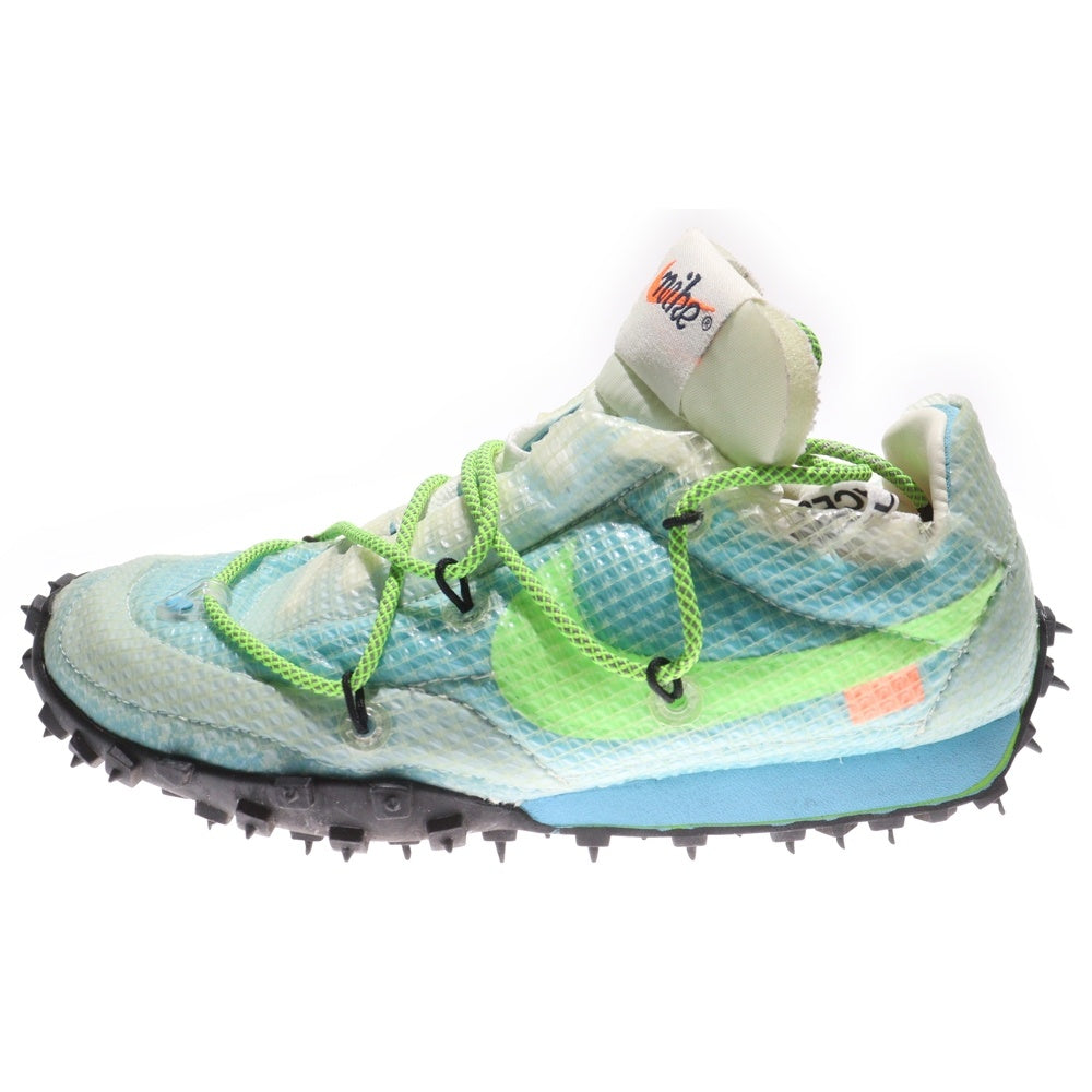 NIKE(ナイキ) ×OFF-WHITE WMNS WAFFLE RACER オフホワイト ウィメンズ ワッフルレーサー ローカットスニーカー マルチ US5.5/22.5cm CD8180-400 レディース